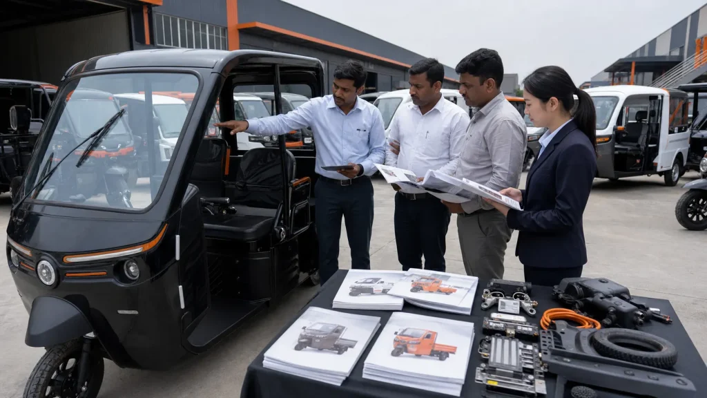 Fengxian Electric Tricycle International Trade Summit