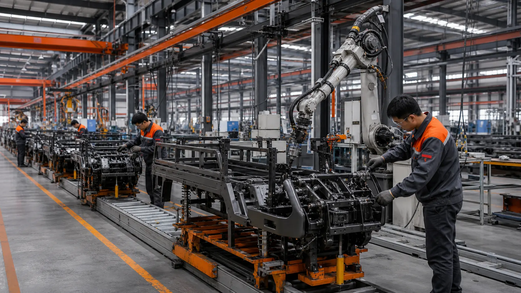LVHANG production and assembly line