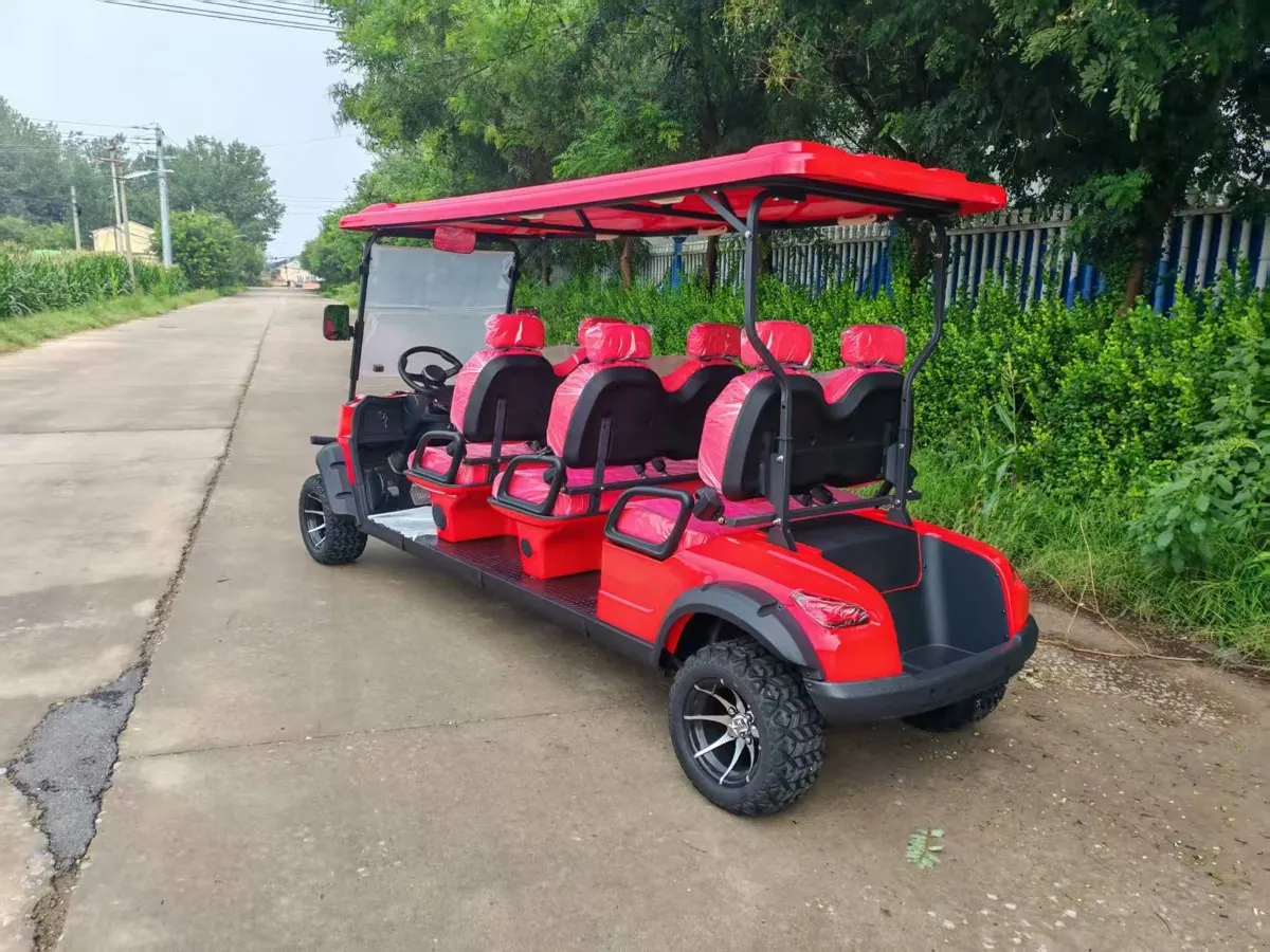 B Series Three-Row 6-Seat Golf Cart