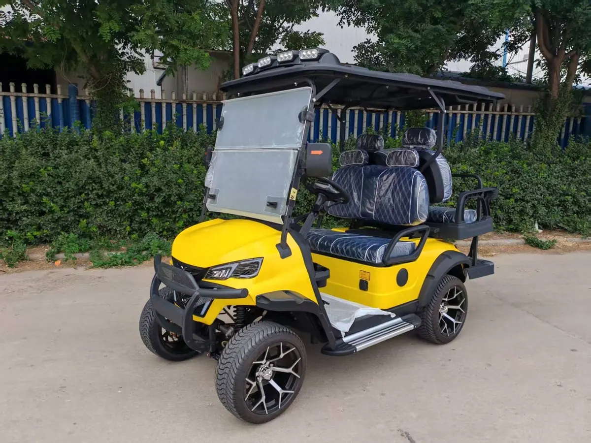 D Series 1+1 Row 4-Seat Golf Cart