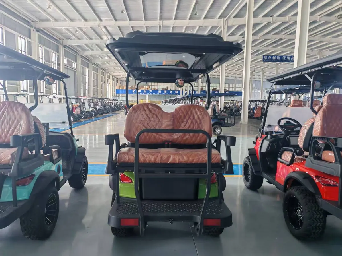 D Series 1+1 Row 4-Seat Golf Cart - Photo Variant 4