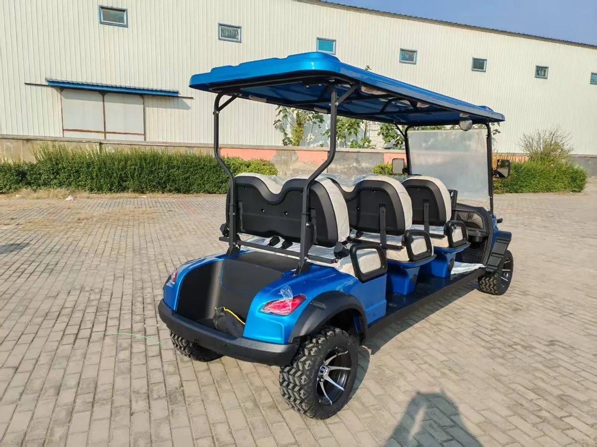D Series Three-Row 6-Seat Golf Cart