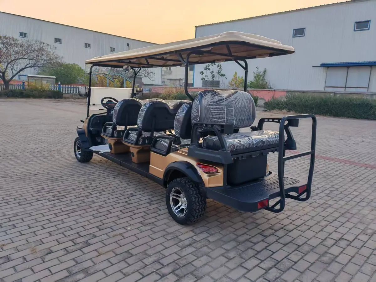 D Series 3+1 Row 8-Seat Golf Cart