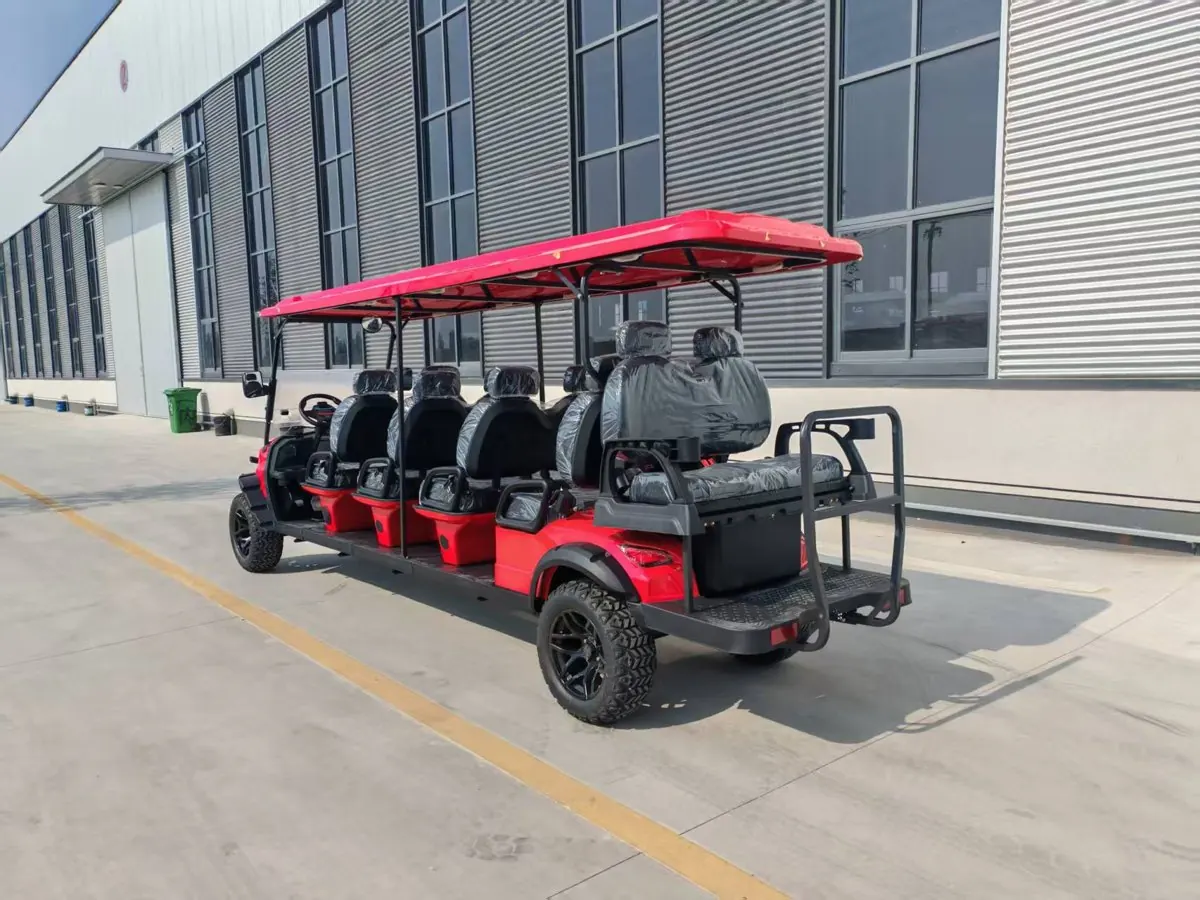 D Series 4+1 Row 10-Seat Golf Cart