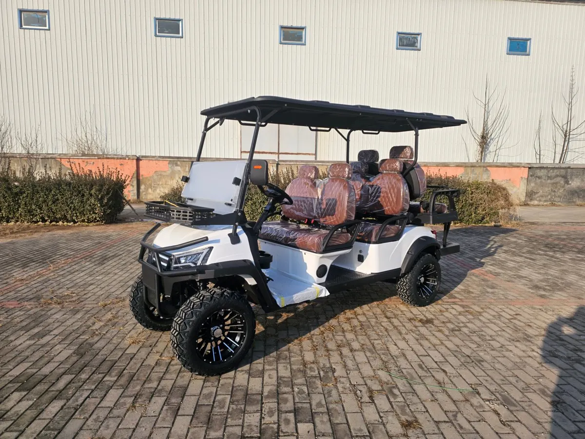 E Series 2+1 Row 6-Seat Golf Cart