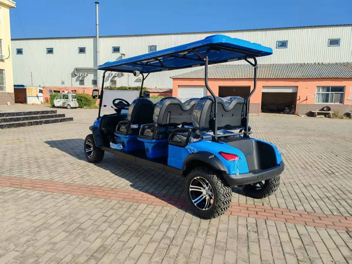 E Series Three-Row 6-Seat Golf Cart