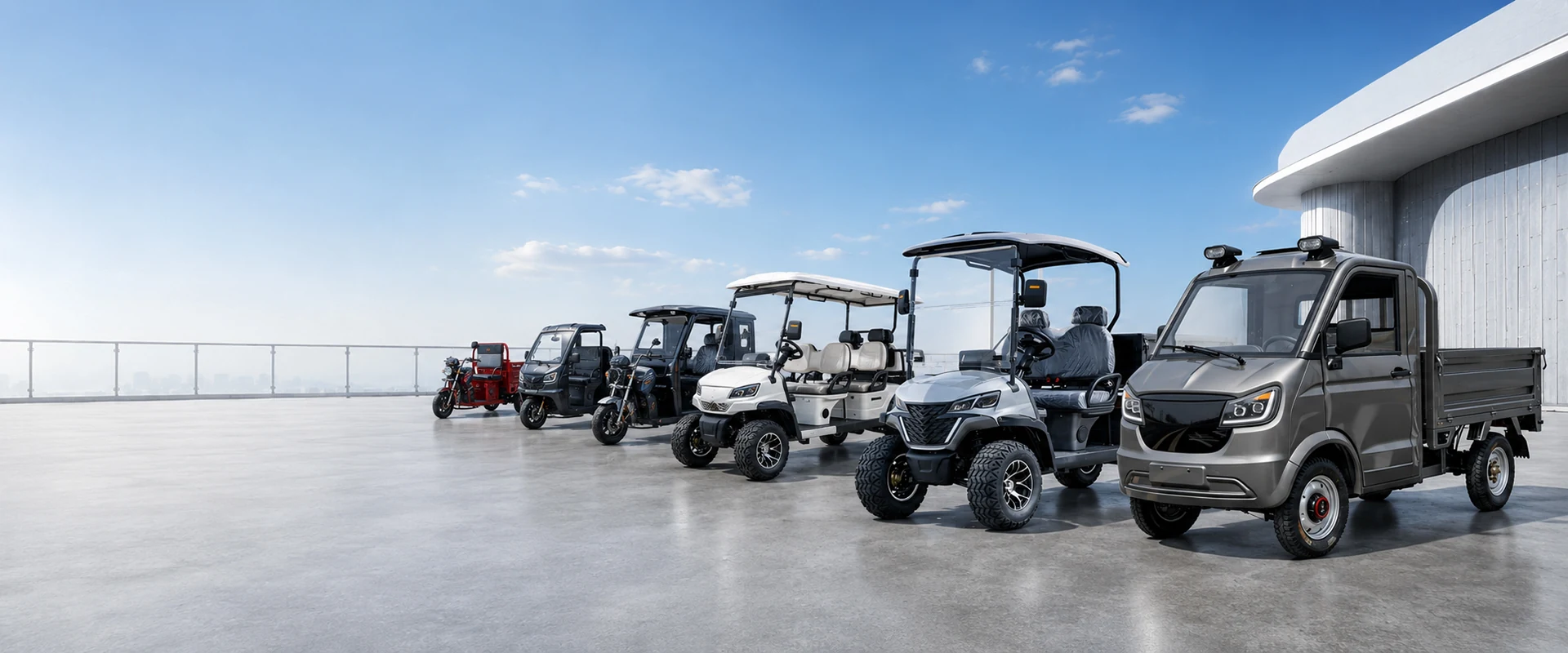 LVHANG complete electric vehicle range