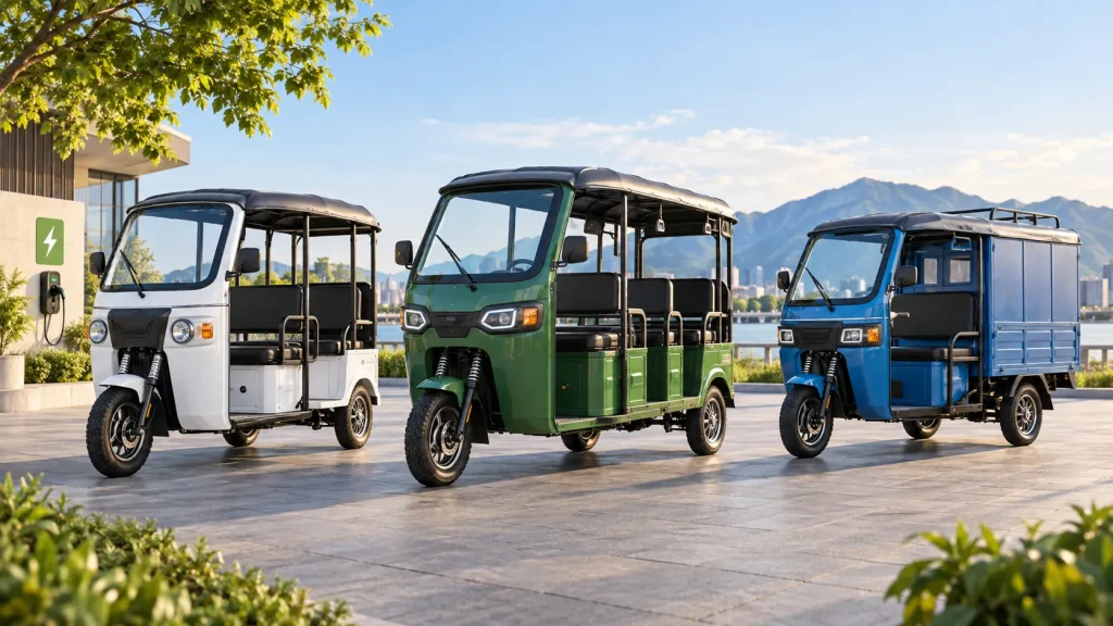 What Is an E-Rickshaw? Types, Uses and Key Components